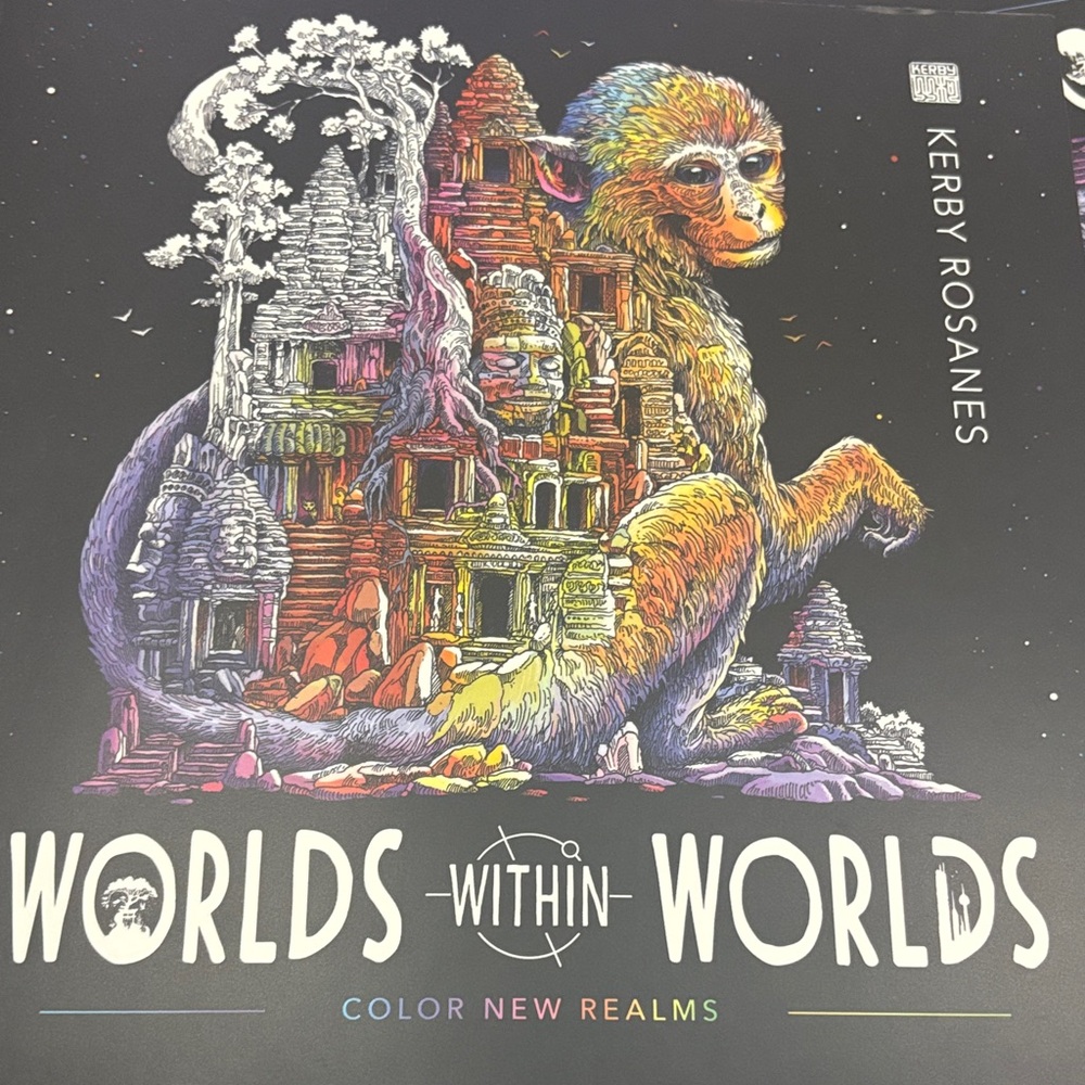 Worlds Within Worlds Coloring Book